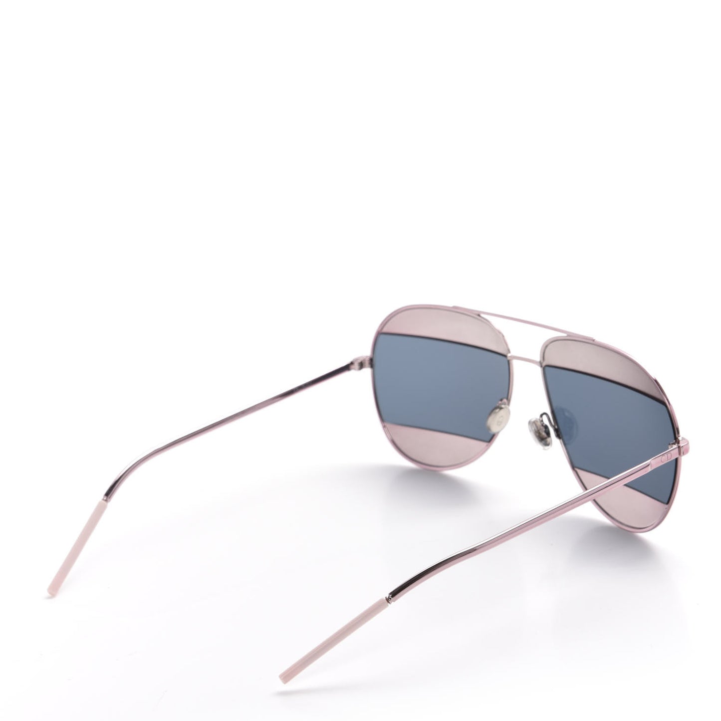 Split 1 Aviator Sunglasses Pink Blue