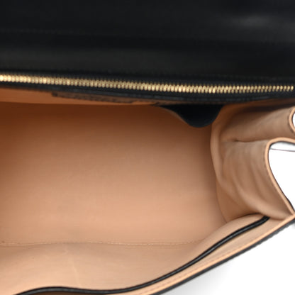 Delvaux Box Calfskin MM Brillant Satchel Black 6 of 10