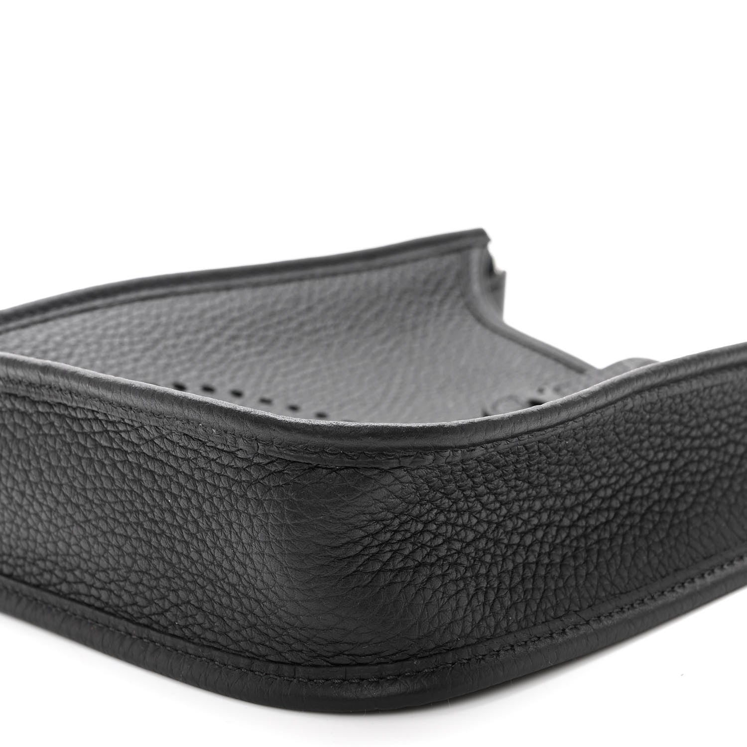 Hermes Taurillon Clemence Evelyne TPM Black 10 of 11