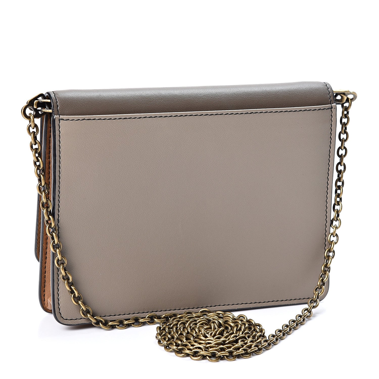 Bottega Veneta Nappa Chain Wallet Shadow 2 of 9