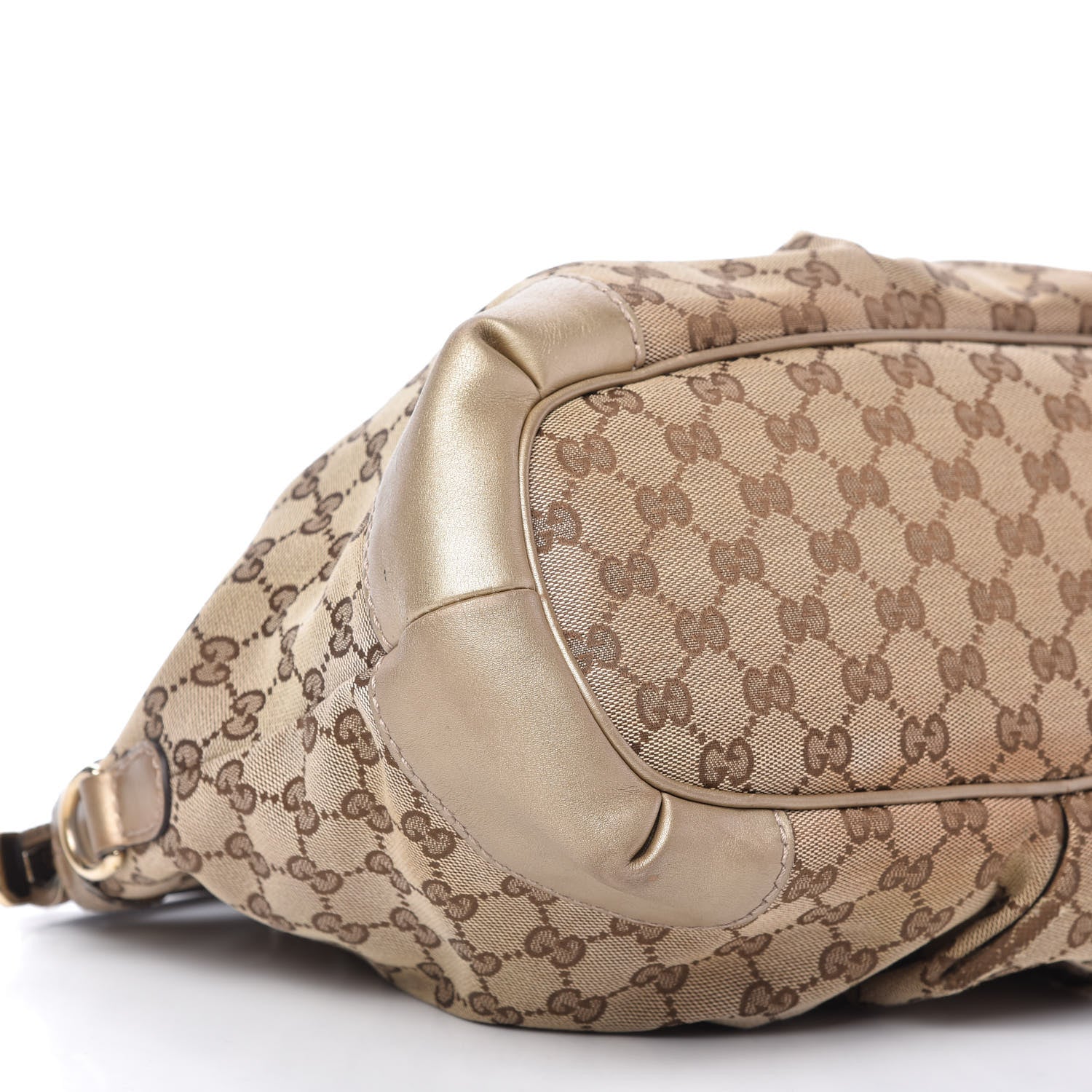 Gucci Monogram Medium Sukey Top Handle Bag Golden Beige 6 of 11