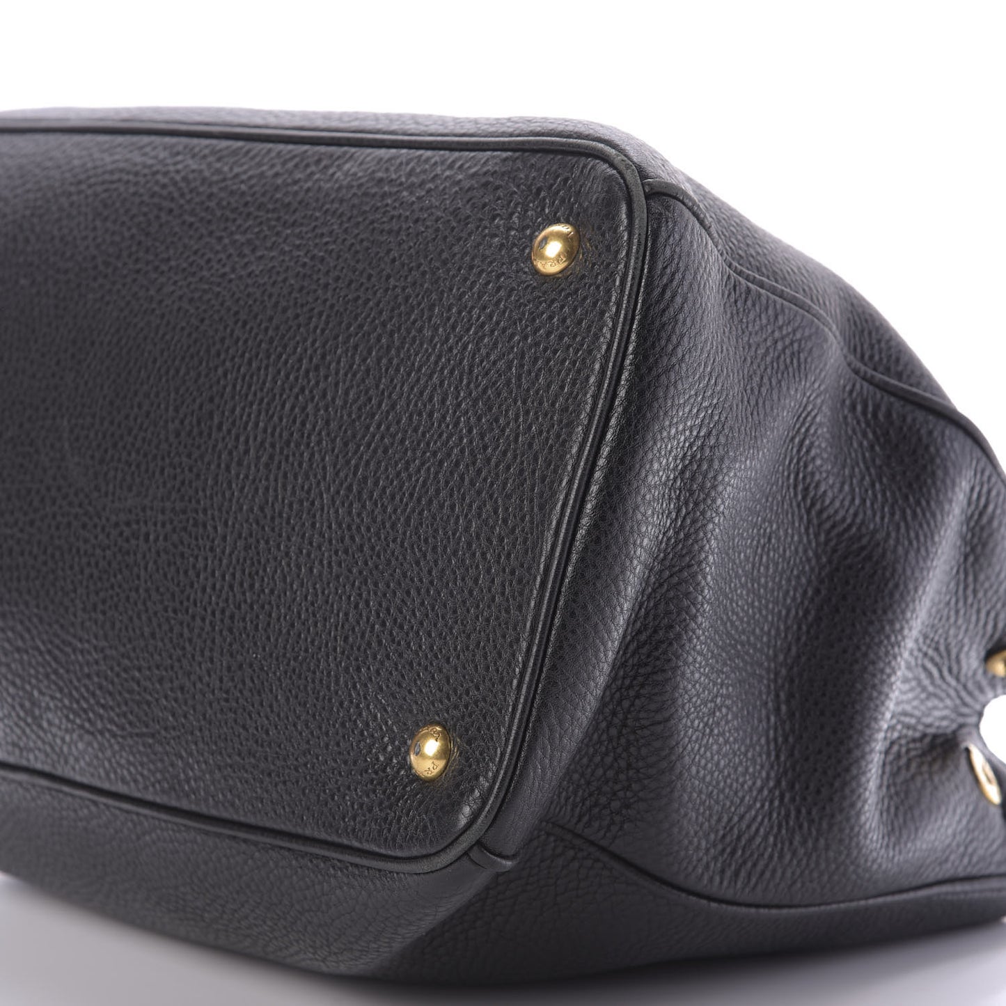 Vitello Daino Tote Black
