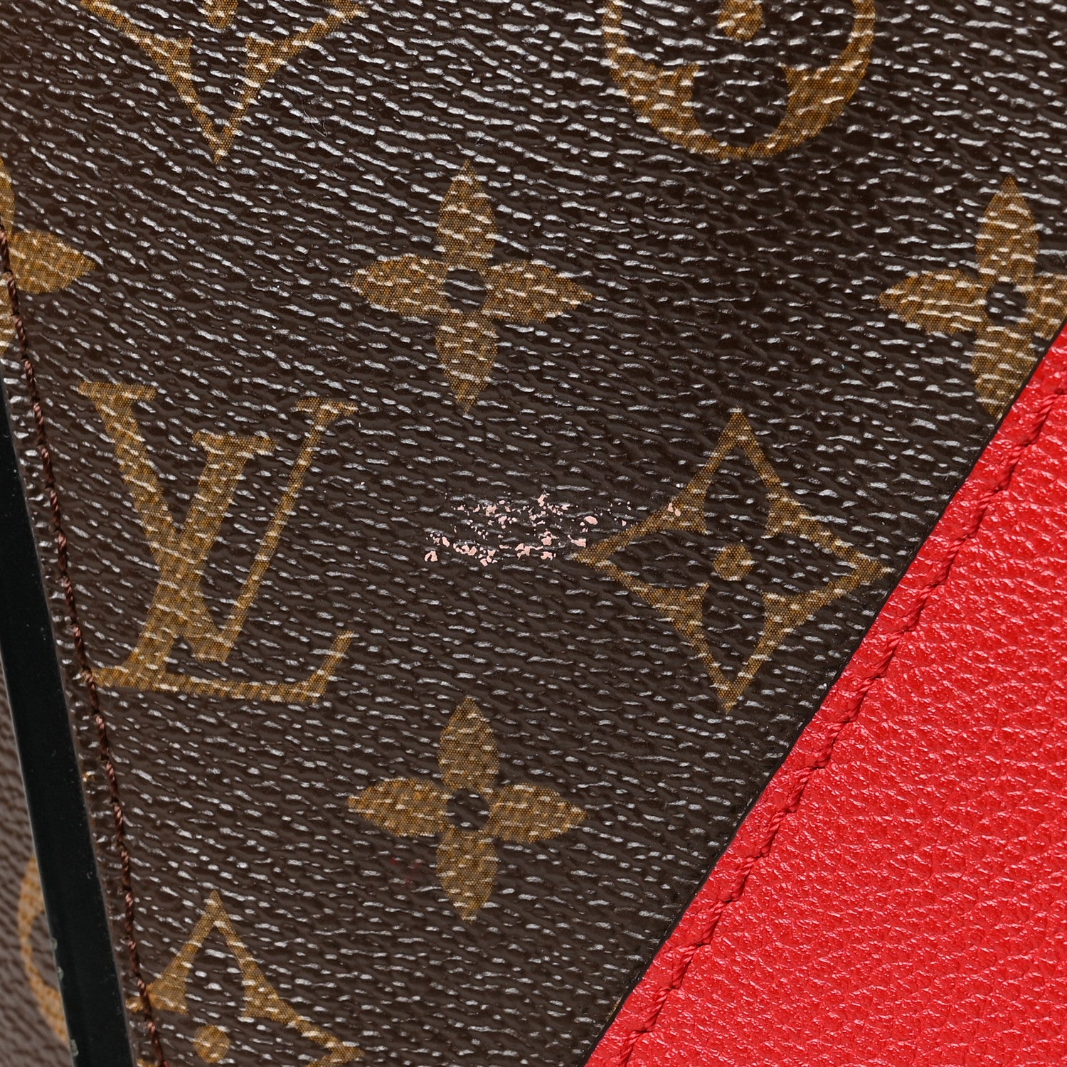 Louis Vuitton Calfskin Monogram Kimono Tote Cherry 14 of 19