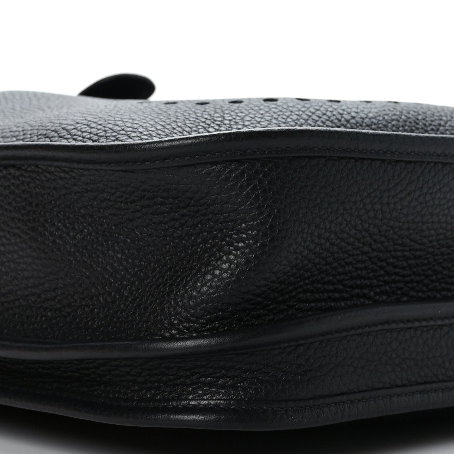 Hermes Taurillon Clemence Evelyne III PM Black 9 of 10
