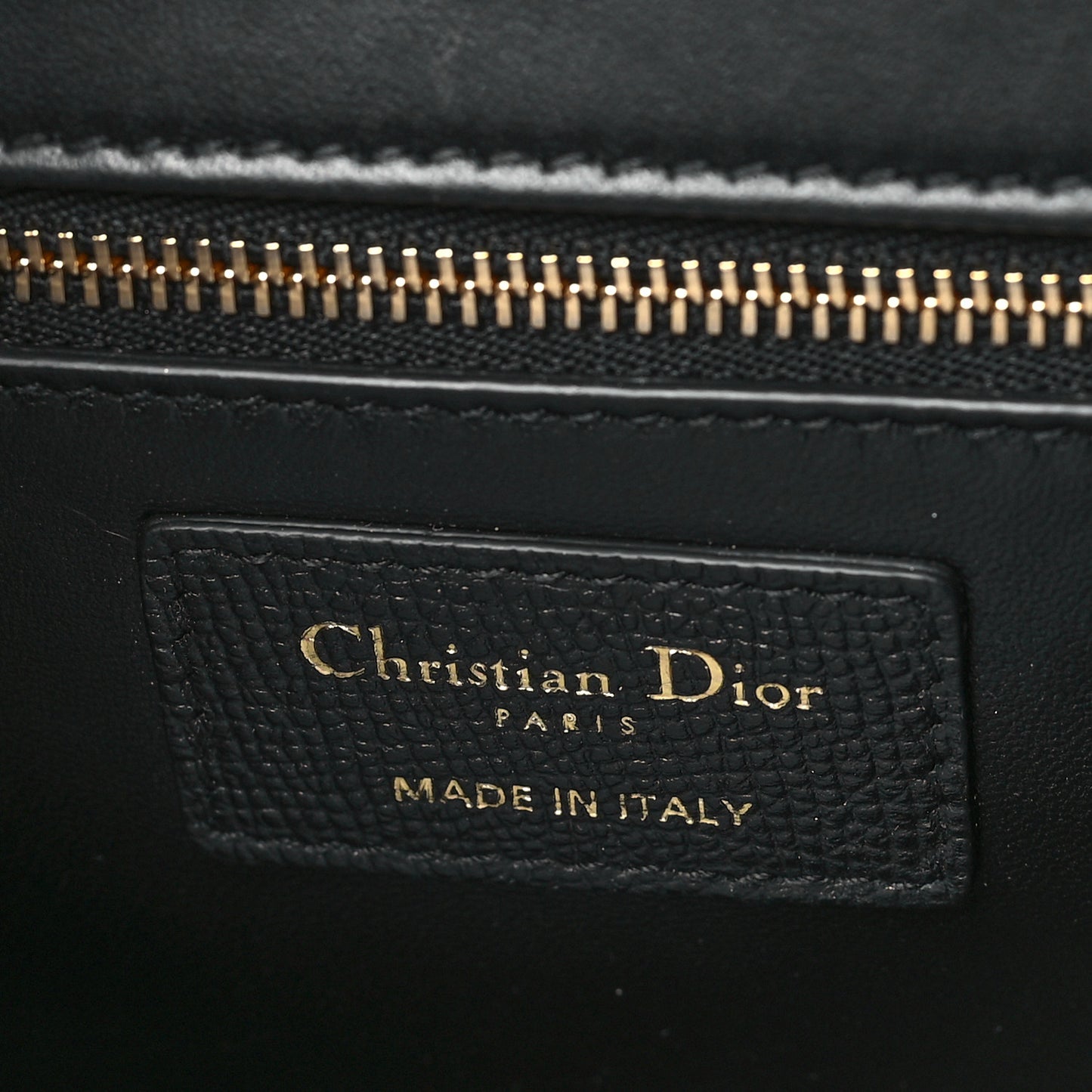 Grained Calfskin Embossed 30 Montaigne Chain Flap Bag Black