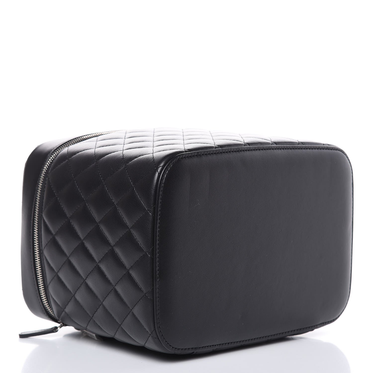 Chanel Lambskin Quilted Small Vanity Pouch Black 4 of 10