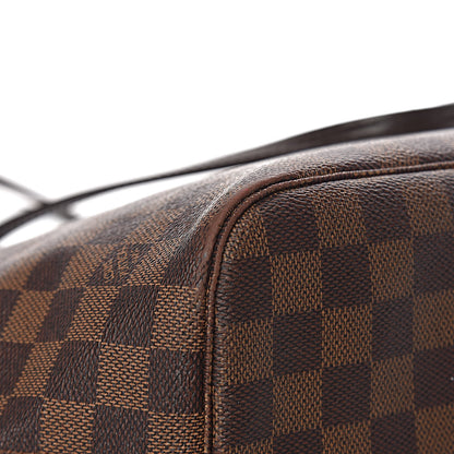 Louis Vuitton Damier Ebene Neverfull MM 28 of 30
