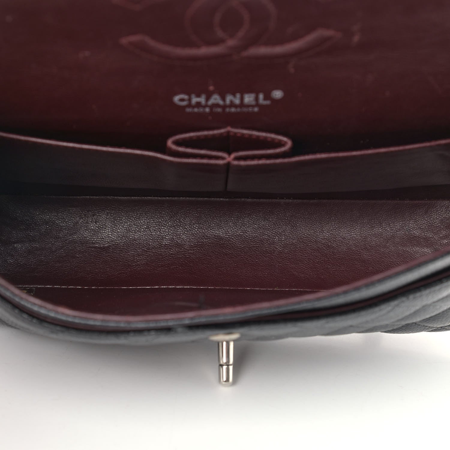 Chanel Caviar Quilted Medium Double Flap Black 5 of 16