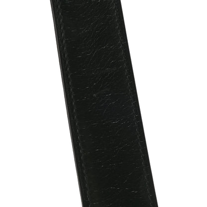 Hermes Box Togo 32mm H Belt 95 Black Chocolate 6 of 8