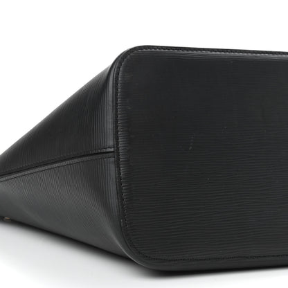 Louis Vuitton Epi Neverfull MM Black 7 of 9