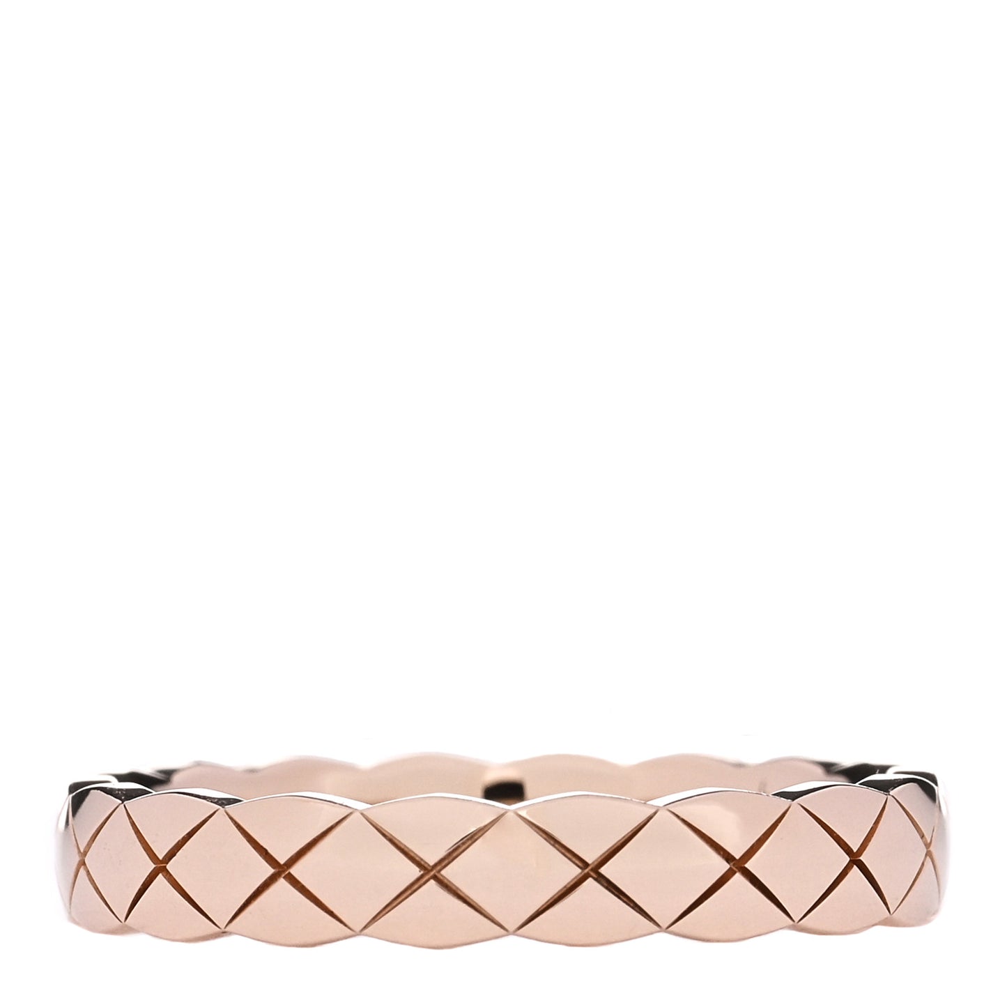 18K Beige Gold Mini Coco Crush Ring 51 5.75