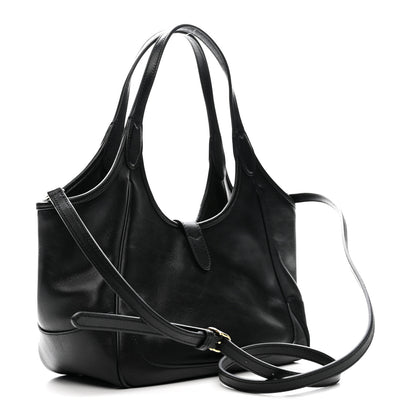 Gucci Soft Calfskin Small Mercato Tote Bag Black 3 of 12