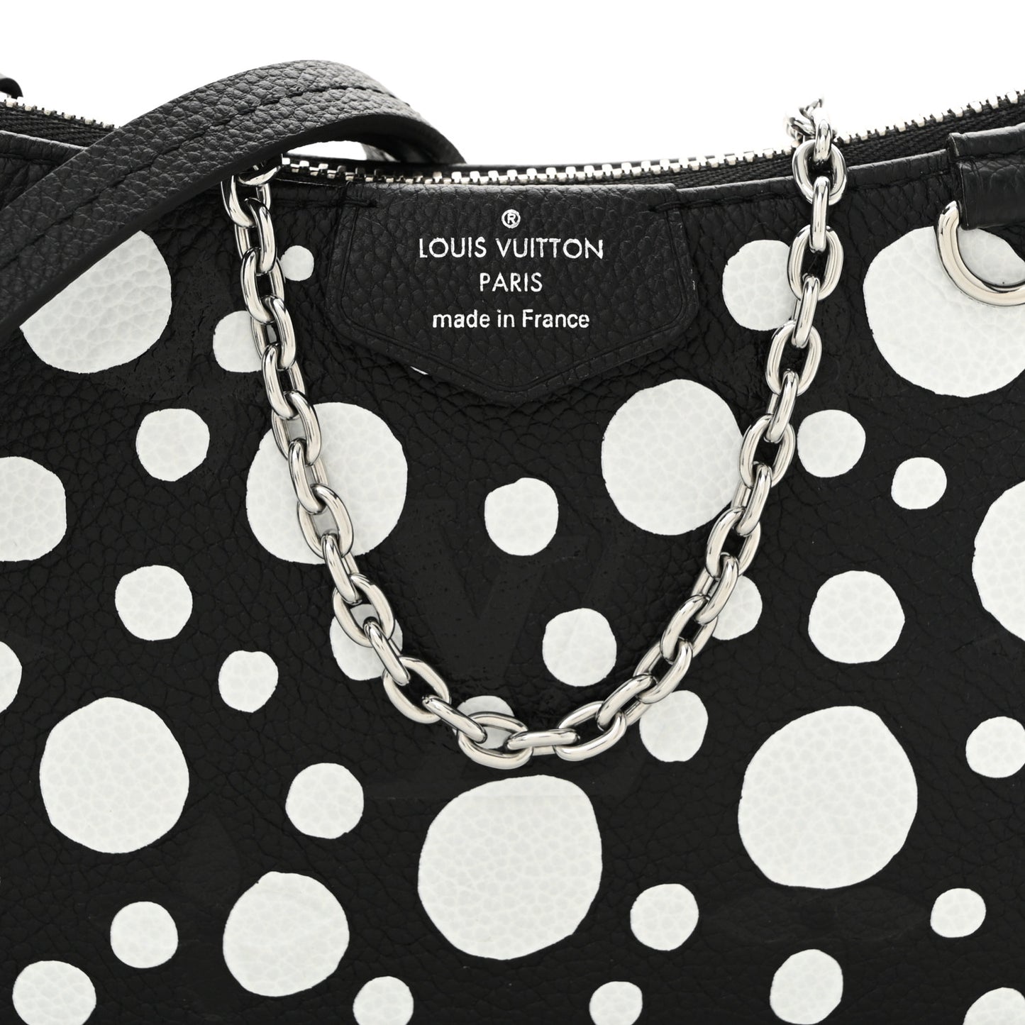 LV X YK Empreinte Easy Pouch On Strap Black White