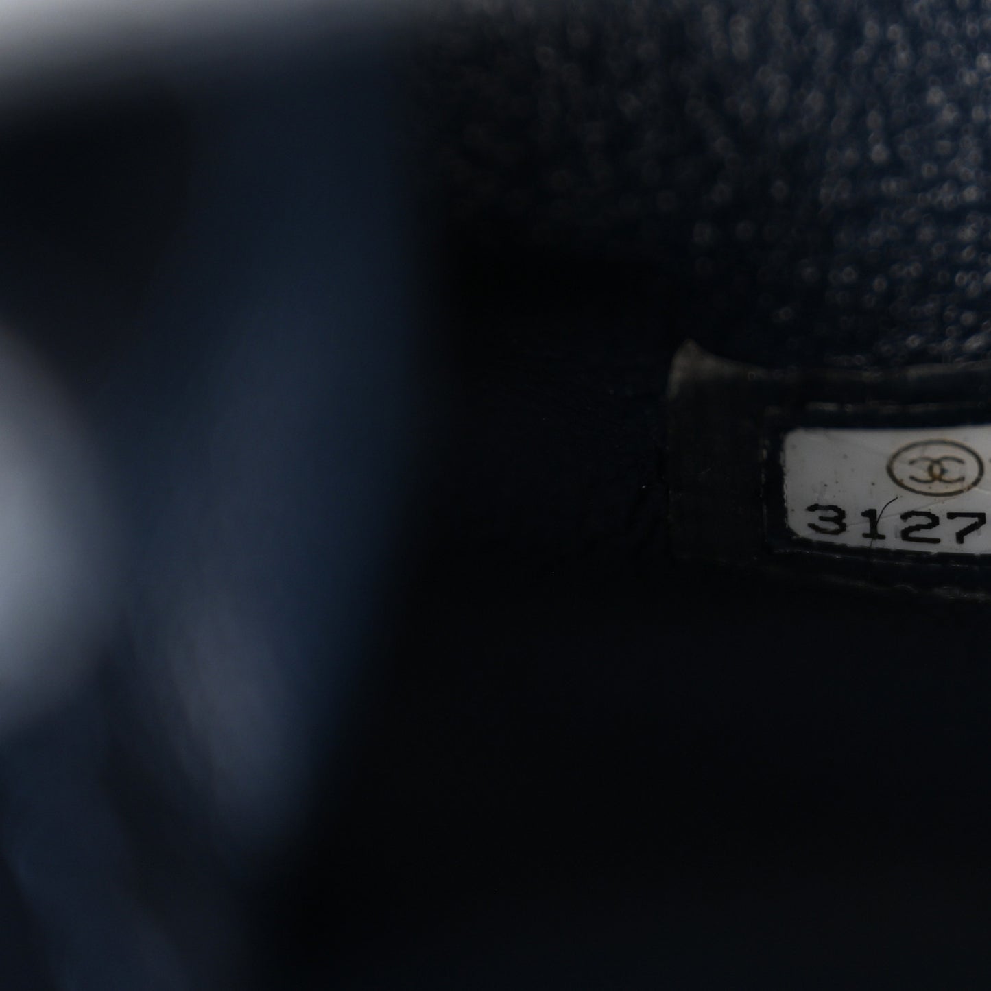 Caviar Lizard Embossed Quilted Extra Mini Coco Handle Flap Navy
