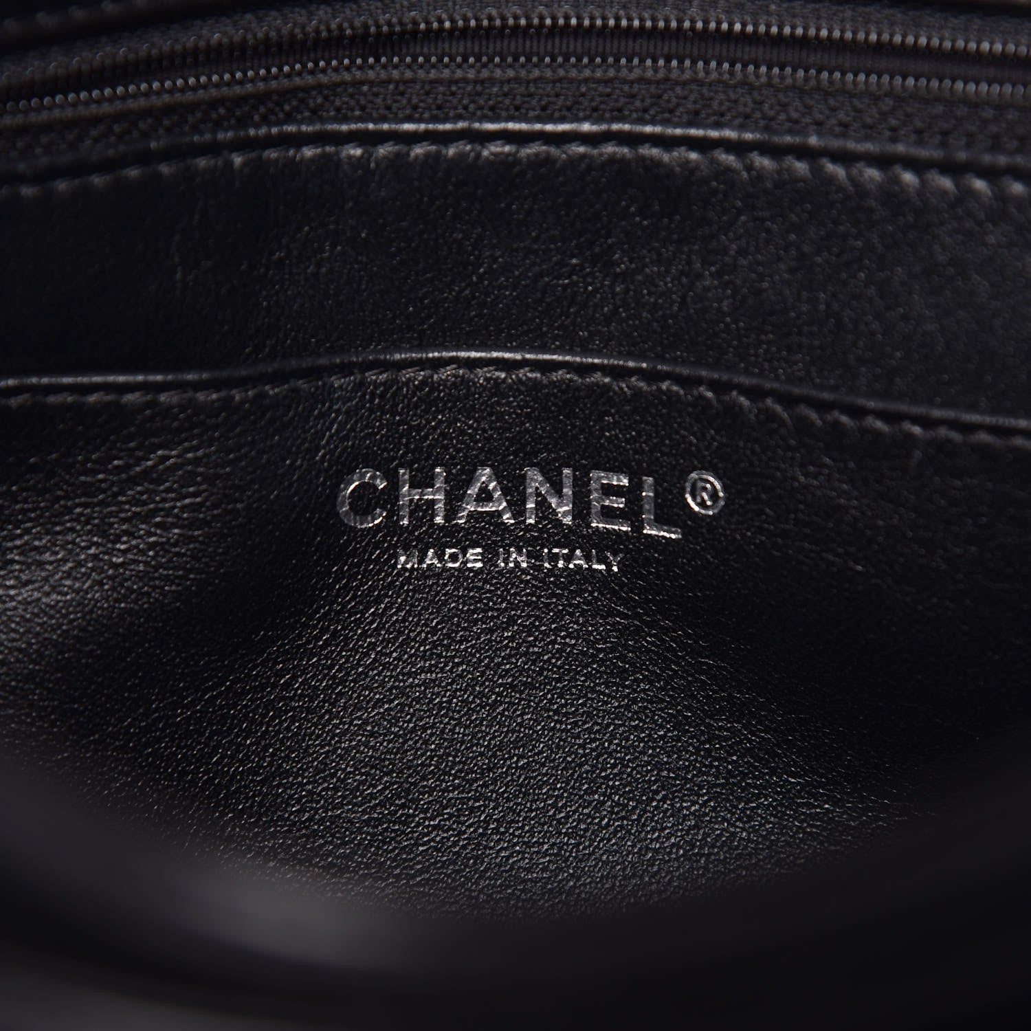 Chanel Lambskin Quilted Large Geometric Flap Black 6 of 11