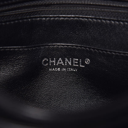 Chanel Lambskin Quilted Large Geometric Flap Black 6 of 11