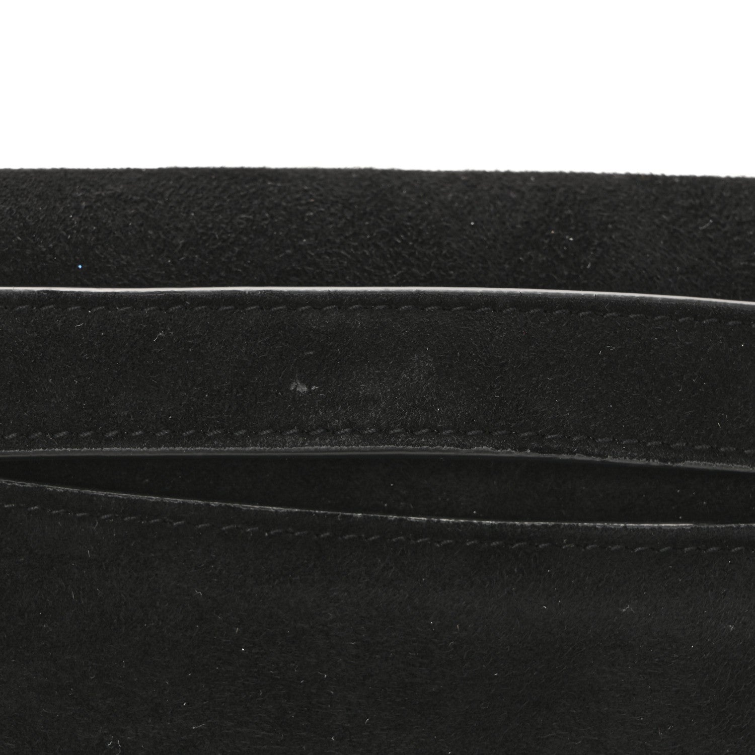 Saint Laurent Suede Calfskin Monogram Le Sept Chain Bag Black 13 of 14