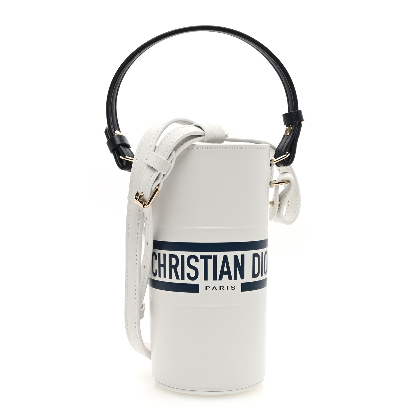 Calfskin Dior Vibe Bottle Holder White Blue