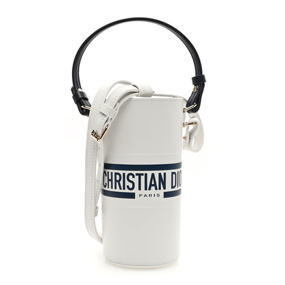 Christian Dior Calfskin Dior Vibe Bottle Holder White Blue 1 of 9