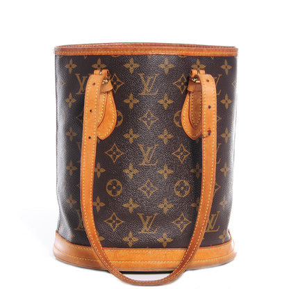 Louis Vuitton Monogram Petit Bucket 23 1 of 9