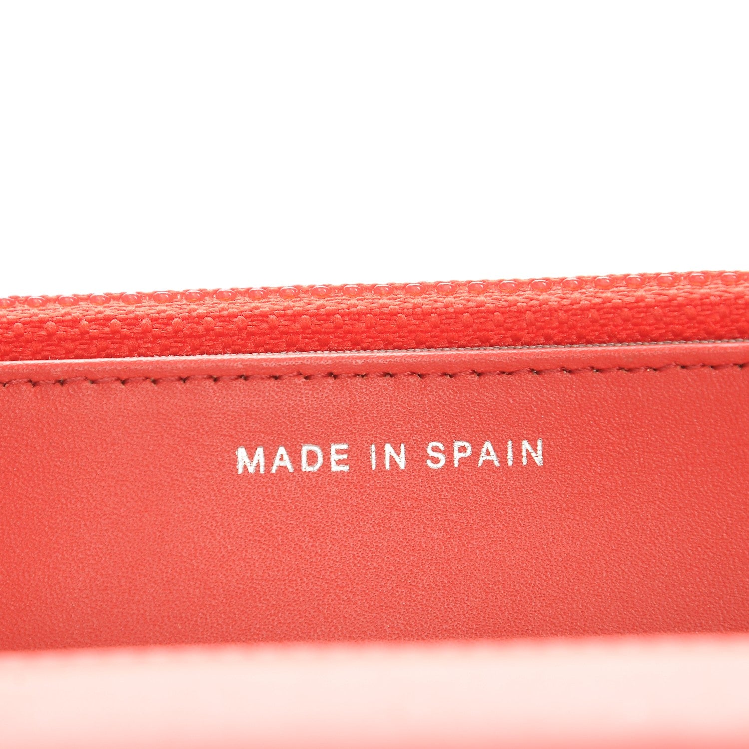 Chanel Caviar Timeless CC Wallet On Chain WOC Coral 7 of 9