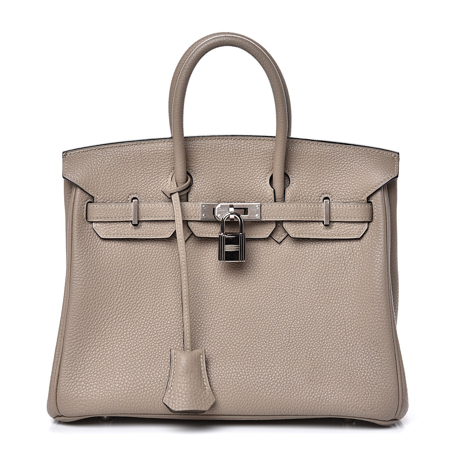Hermes Togo Birkin 25 Gris Tourterelle 1 of 33