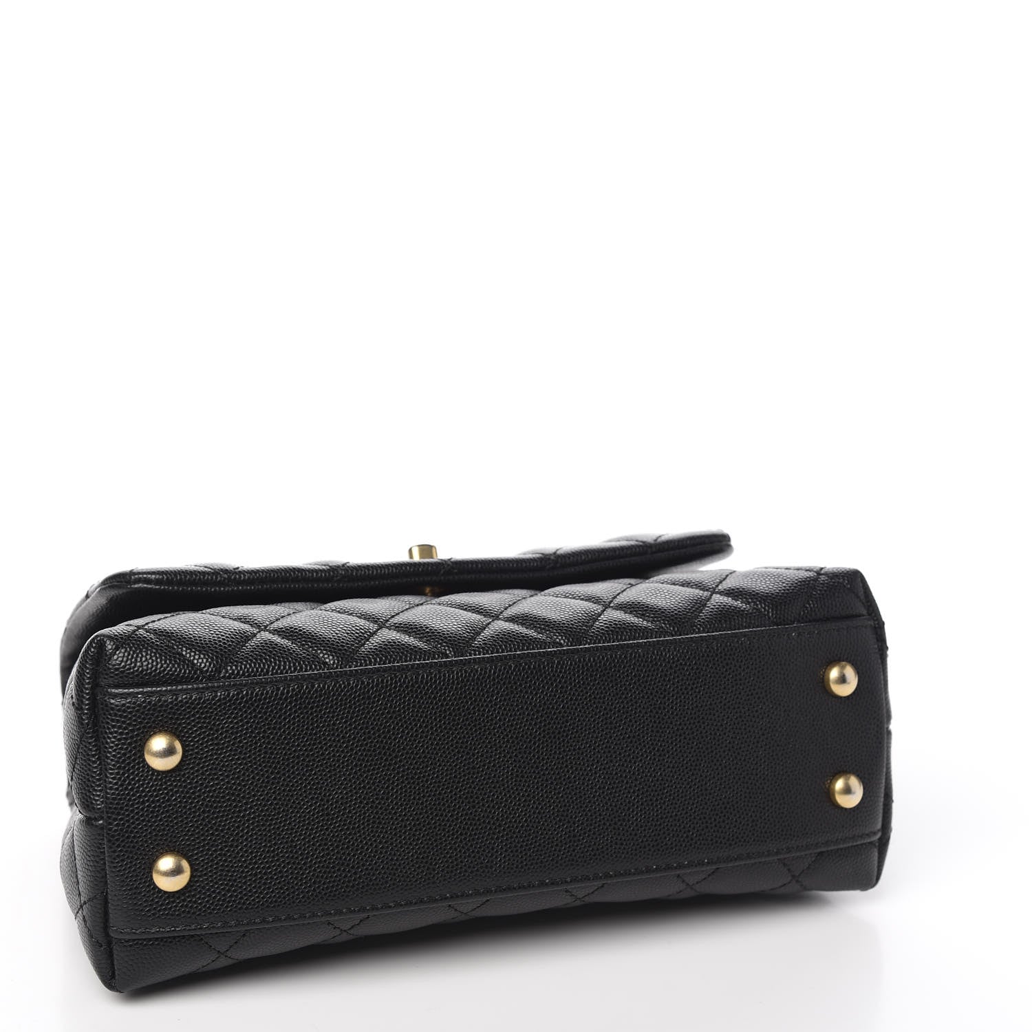Chanel Caviar Quilted Mini Coco Handle Flap Black 3 of 10