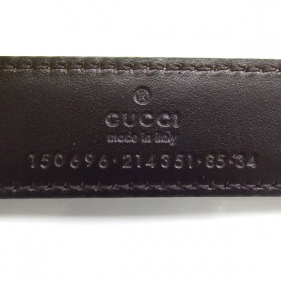 Gucci Guccissima Chain Belt Ivory 34 5 of 5