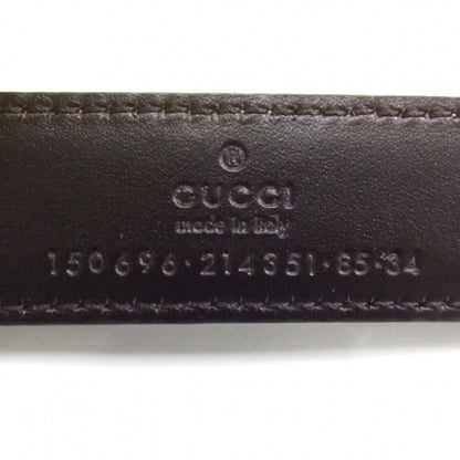 Gucci Guccissima Chain Belt Ivory 34 5 of 5