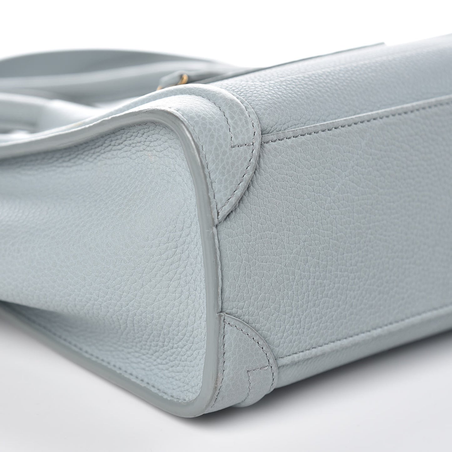 Drummed Calfskin Nano Luggage Cloud