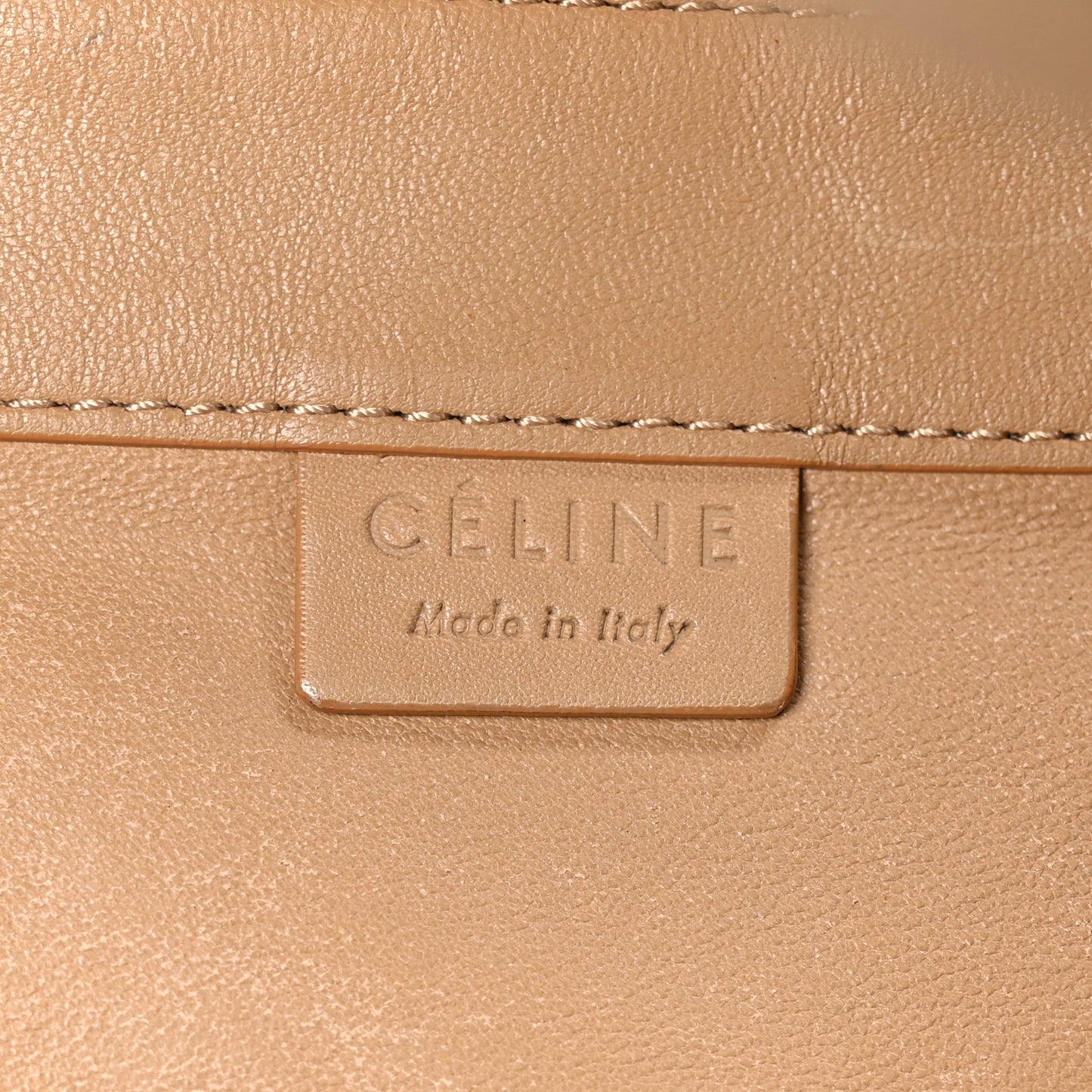 Lambskin Vertical Bi-Cabas Beige Black