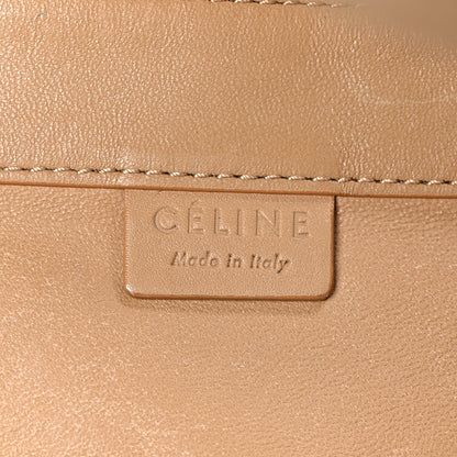 Celine Lambskin Vertical Bi-Cabas Beige Black 6 of 10