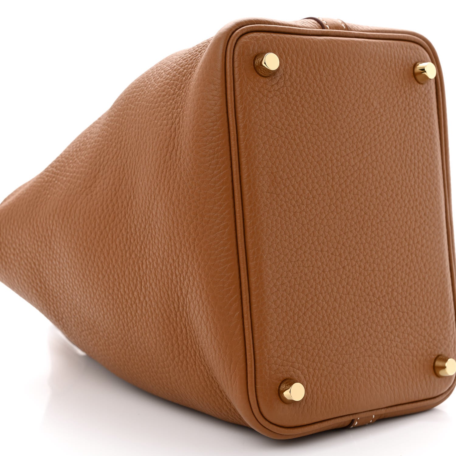 Hermes Taurillon Clemence Picotin Lock 18 PM Gold 9 of 11