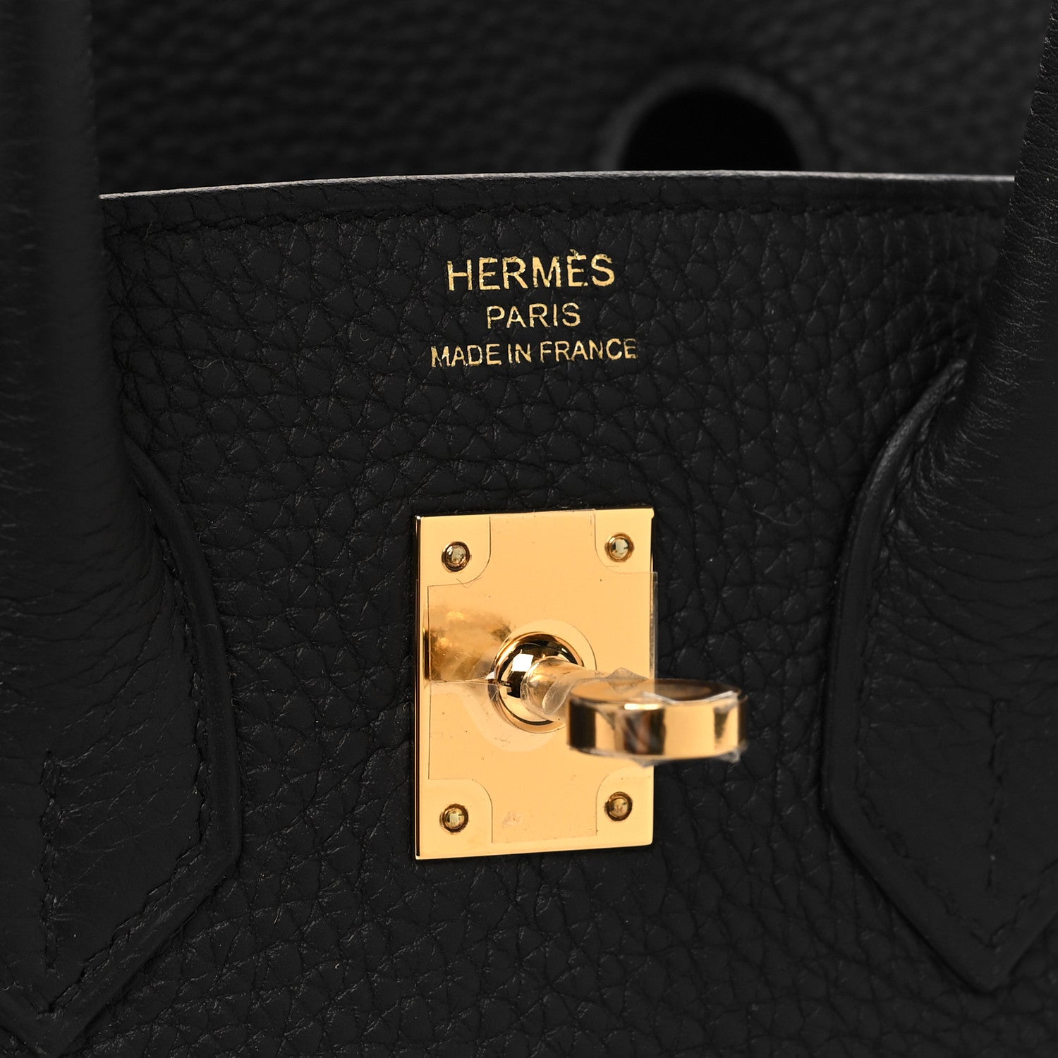 Hermes Togo Birkin 25 Black 5 of 12