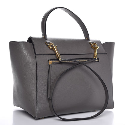 Celine Grained Calfskin Mini Belt Bag Grey 5 of 8