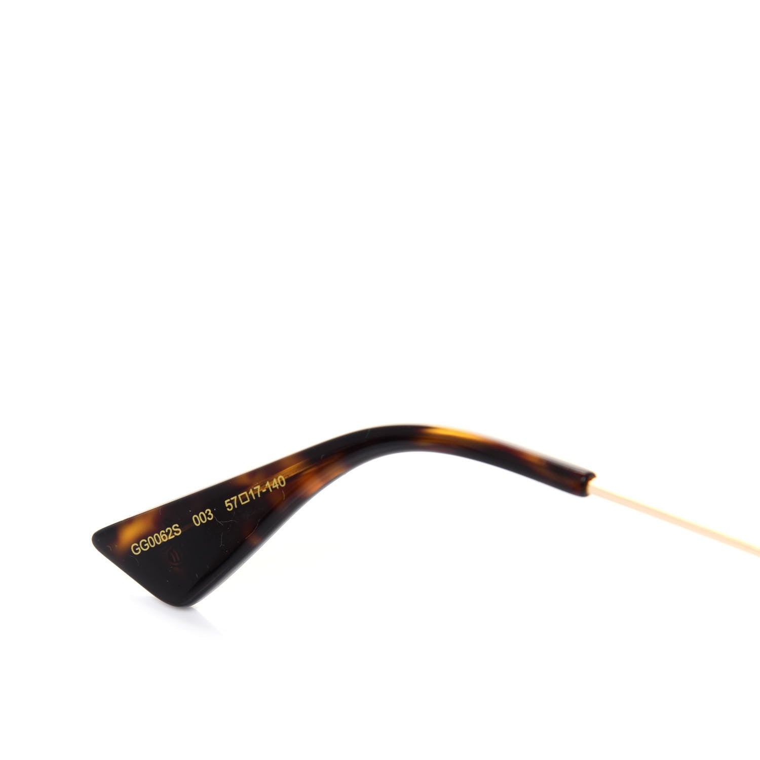 Gucci Web Aviator Sunglasses GG0062S Green Red 5 of 8