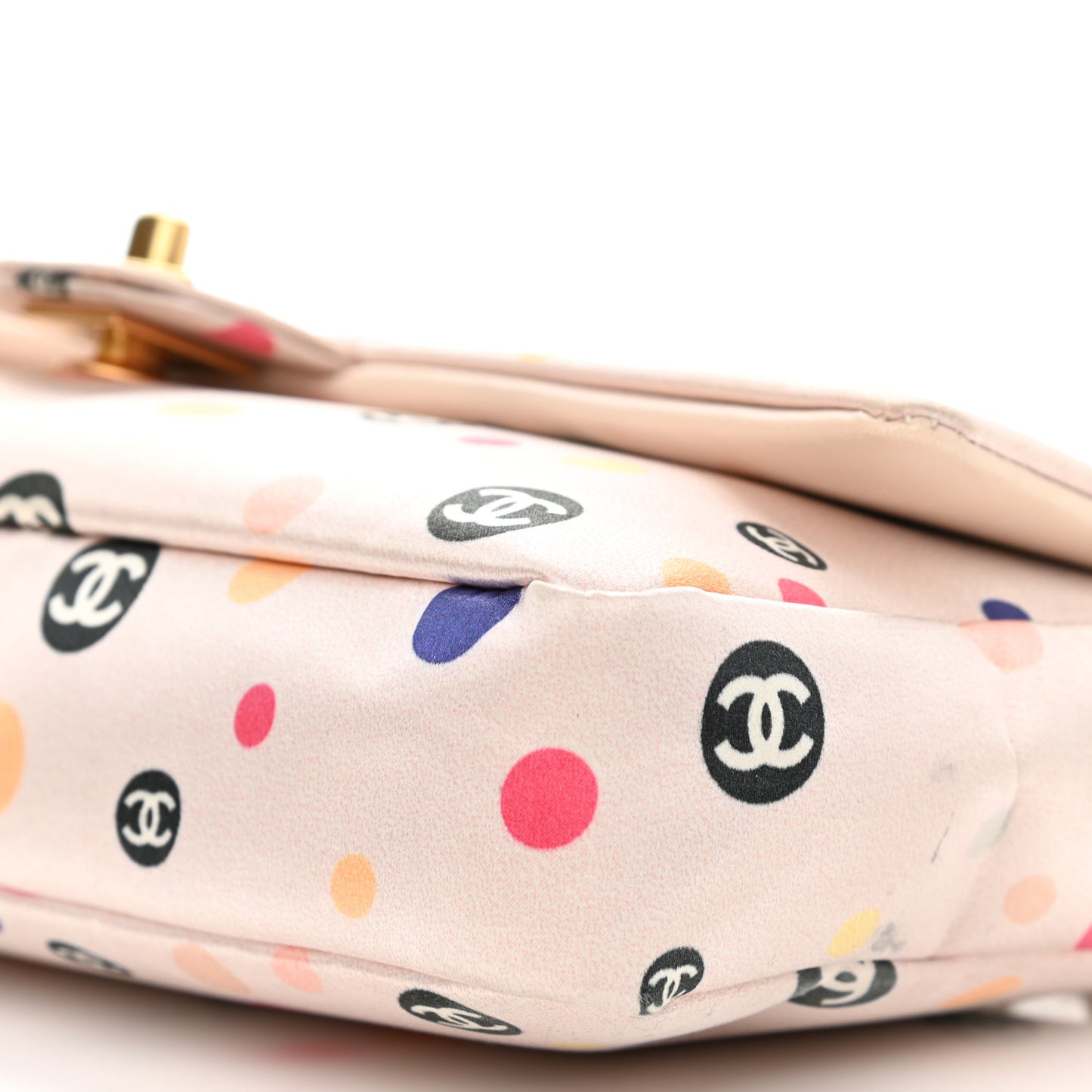 Satin Printed Small Single Flap Mutlicolor