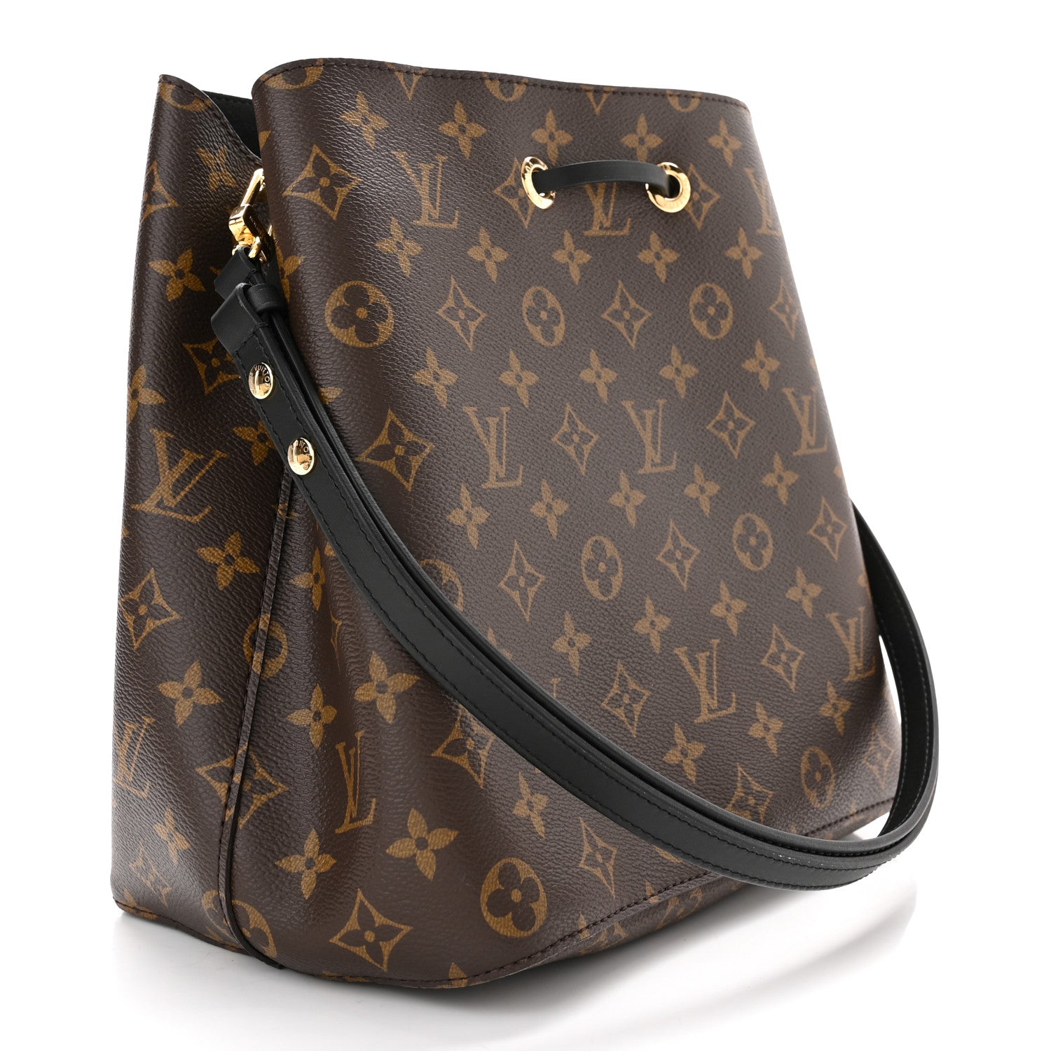 Louis Vuitton Monogram Neonoe MM Black 3 of 9