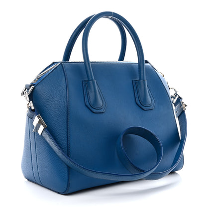 Givenchy Sugar Goatskin Small Antigona Indigo Blue 3 of 11