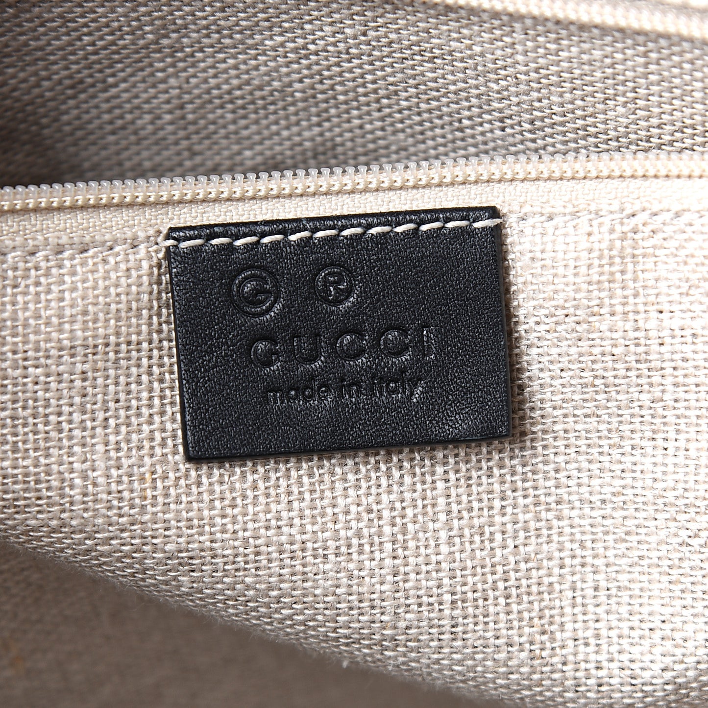Microguccissima Medium Dome Bag Black