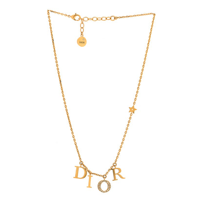 Christian Dior Crystal Dio(r)evolution Necklace Gold 3 of 4