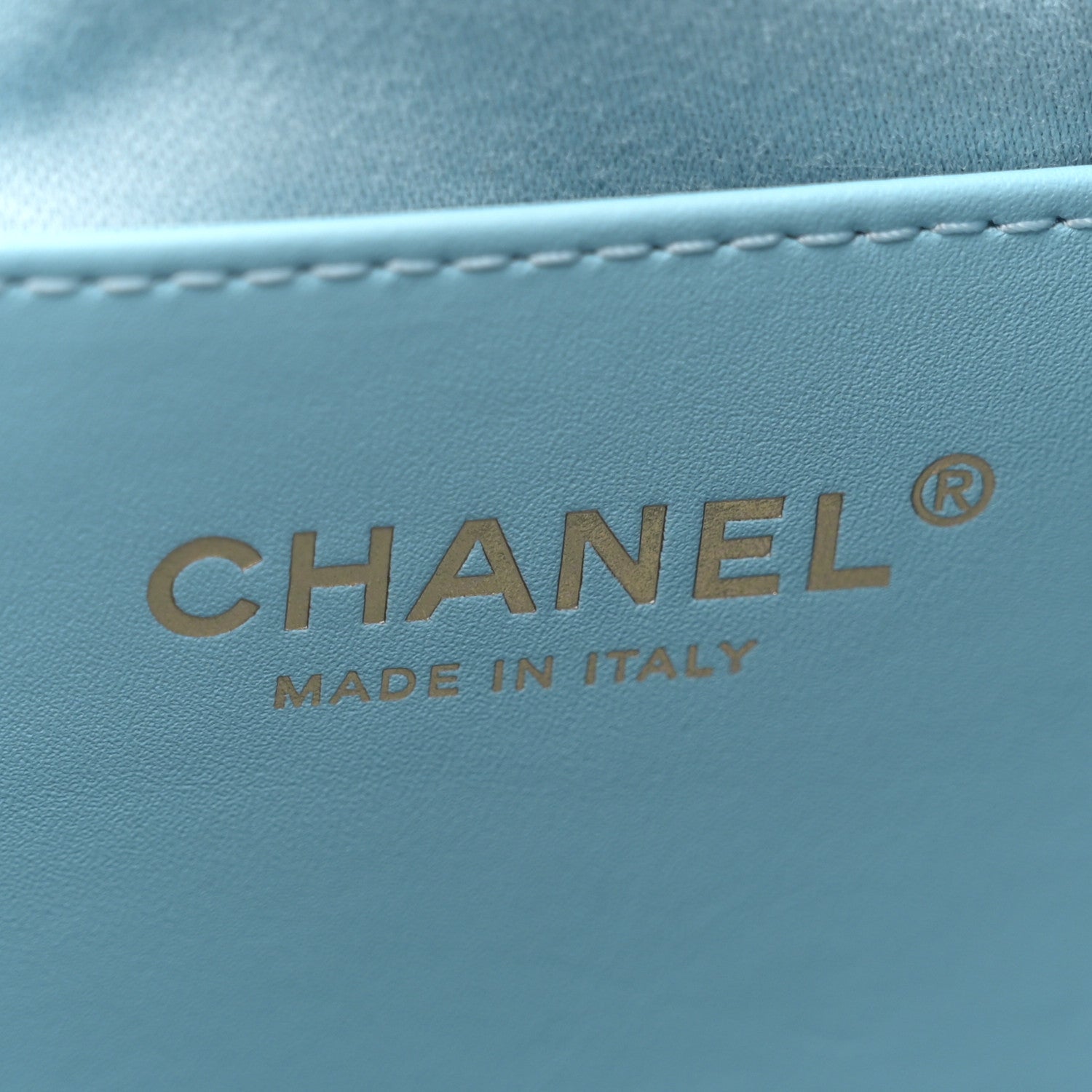 Chanel Washed Denim Quilted Medium Chanel 25 Handbag Blue 7 of 11