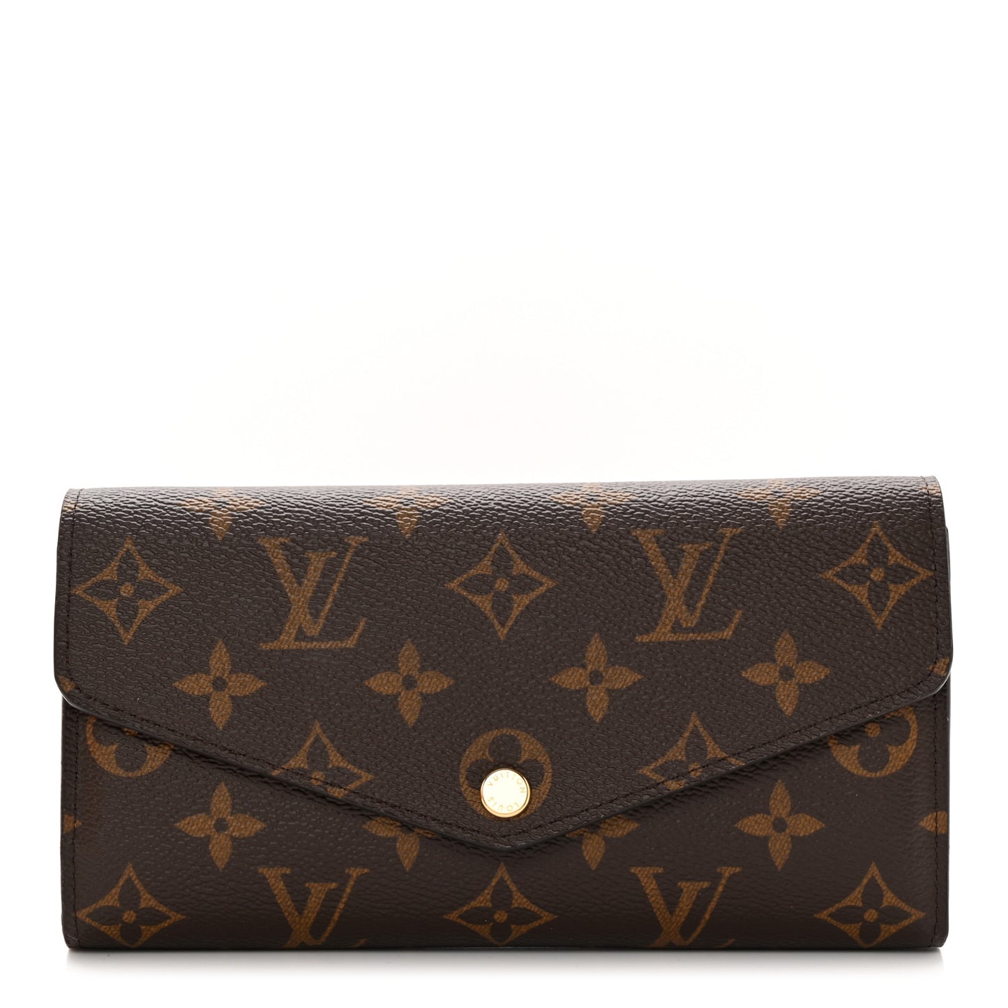 Monogram Sarah Wallet NM Coquelicot