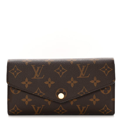 Louis Vuitton Monogram Sarah Wallet NM Coquelicot 1 of 9