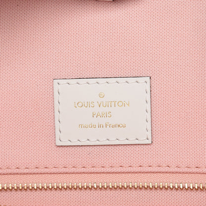 Louis Vuitton Monogram Giant Onthego GM Rouge Rose 9 of 10