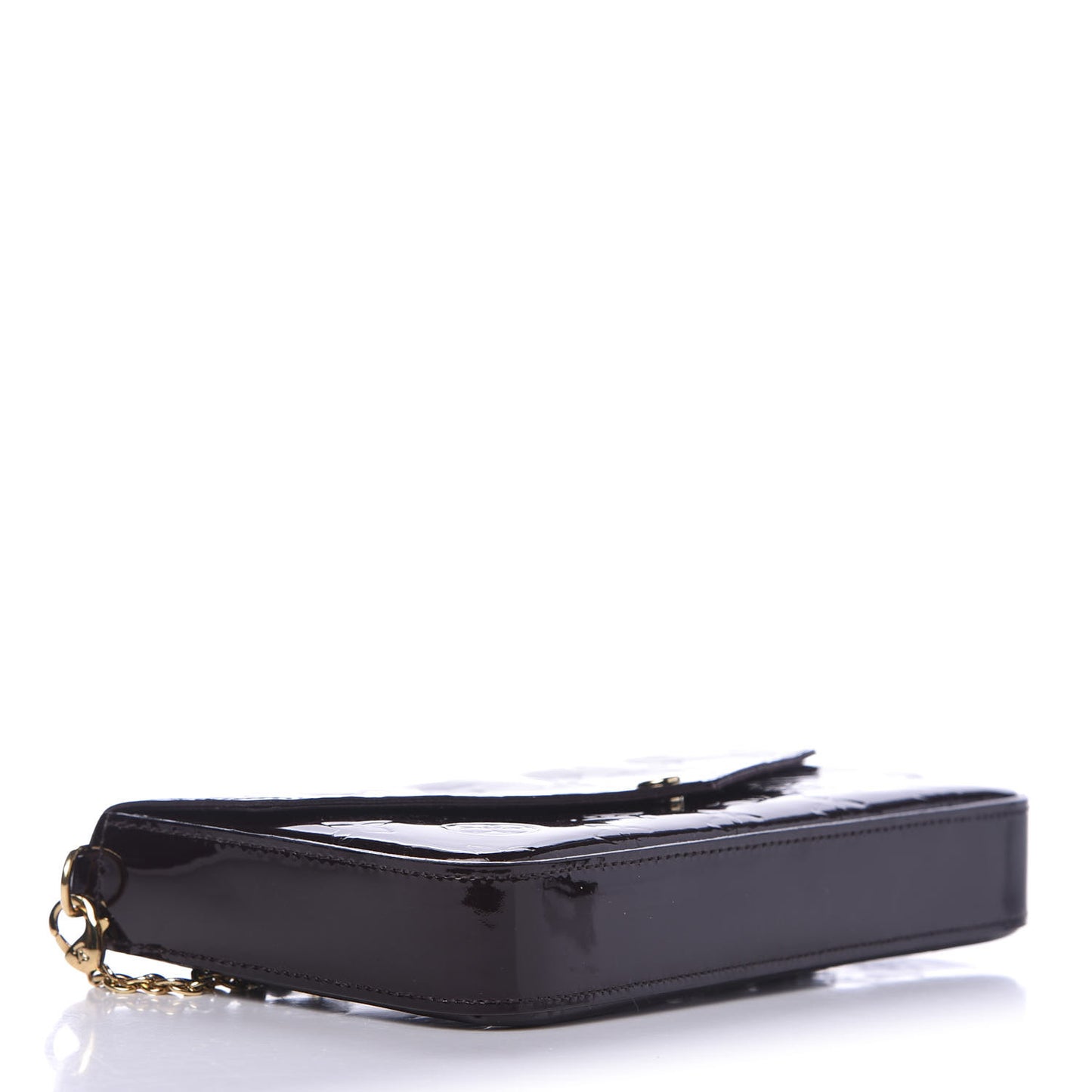 Vernis Pochette Felicie Chain Wallet Amarante