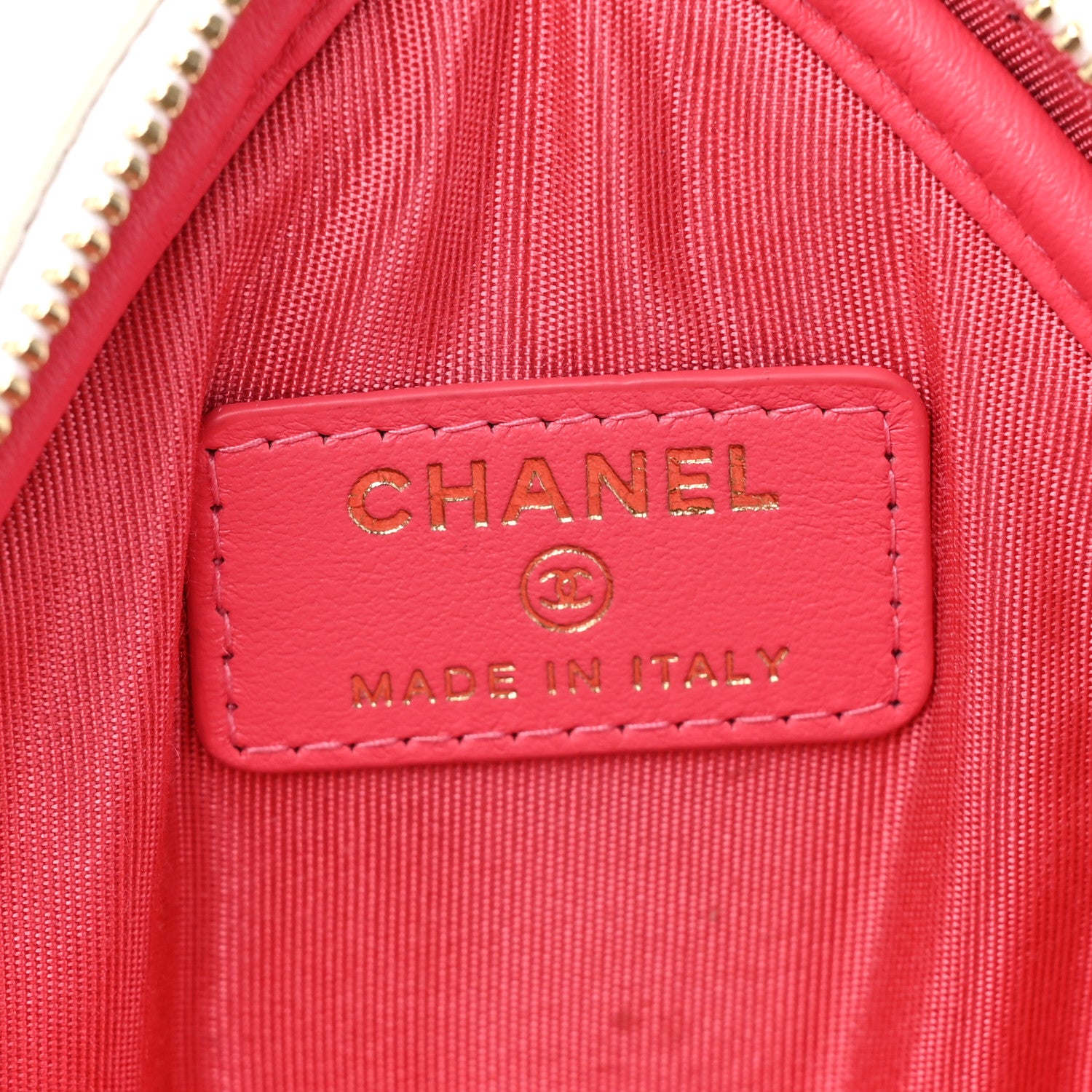 Chanel Caviar Quilted Diamond Belt Bag White 6 of 10