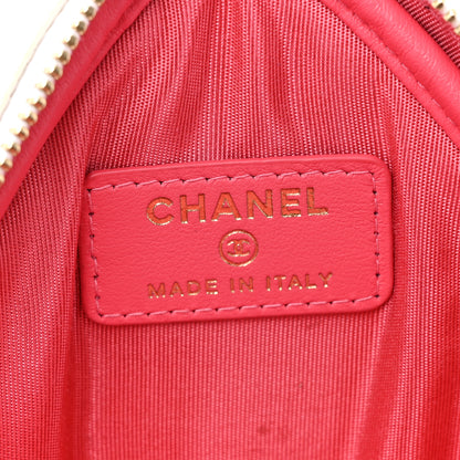 Chanel Caviar Quilted Diamond Belt Bag White 6 of 10
