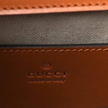 Gucci Calfskin Web Small Diana Tote Bag Cuir Yellow Fluo 6 of 10