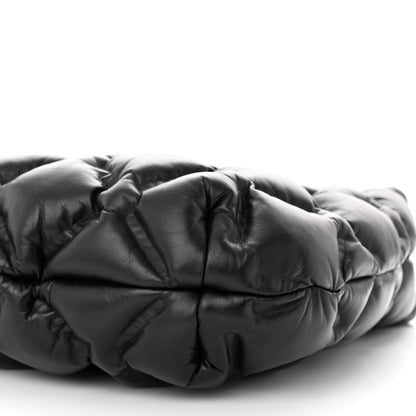 Chanel Calfskin Quilted Chesterfield Shoulder Bag Black 11 of 11